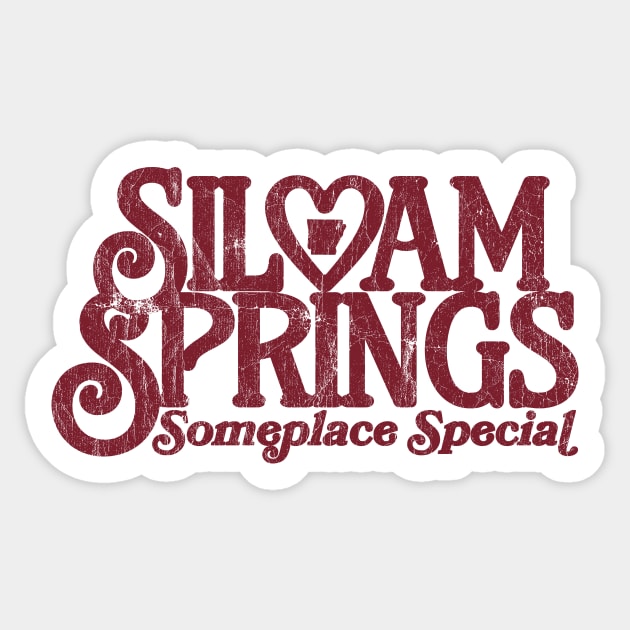 Siloam Springs, Arkansas Sticker by rt-shirts